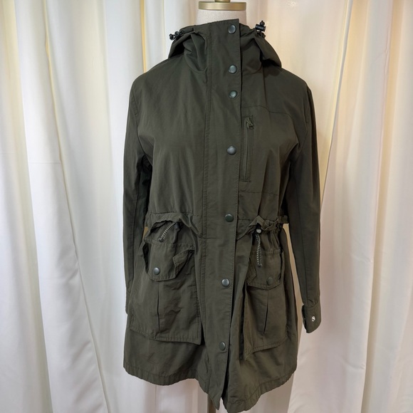 J. Crew ‘Perfect Lightweight Jacket' in "Dark Moss" Size SP ASO Meghan Markle - Picture 5 of 16